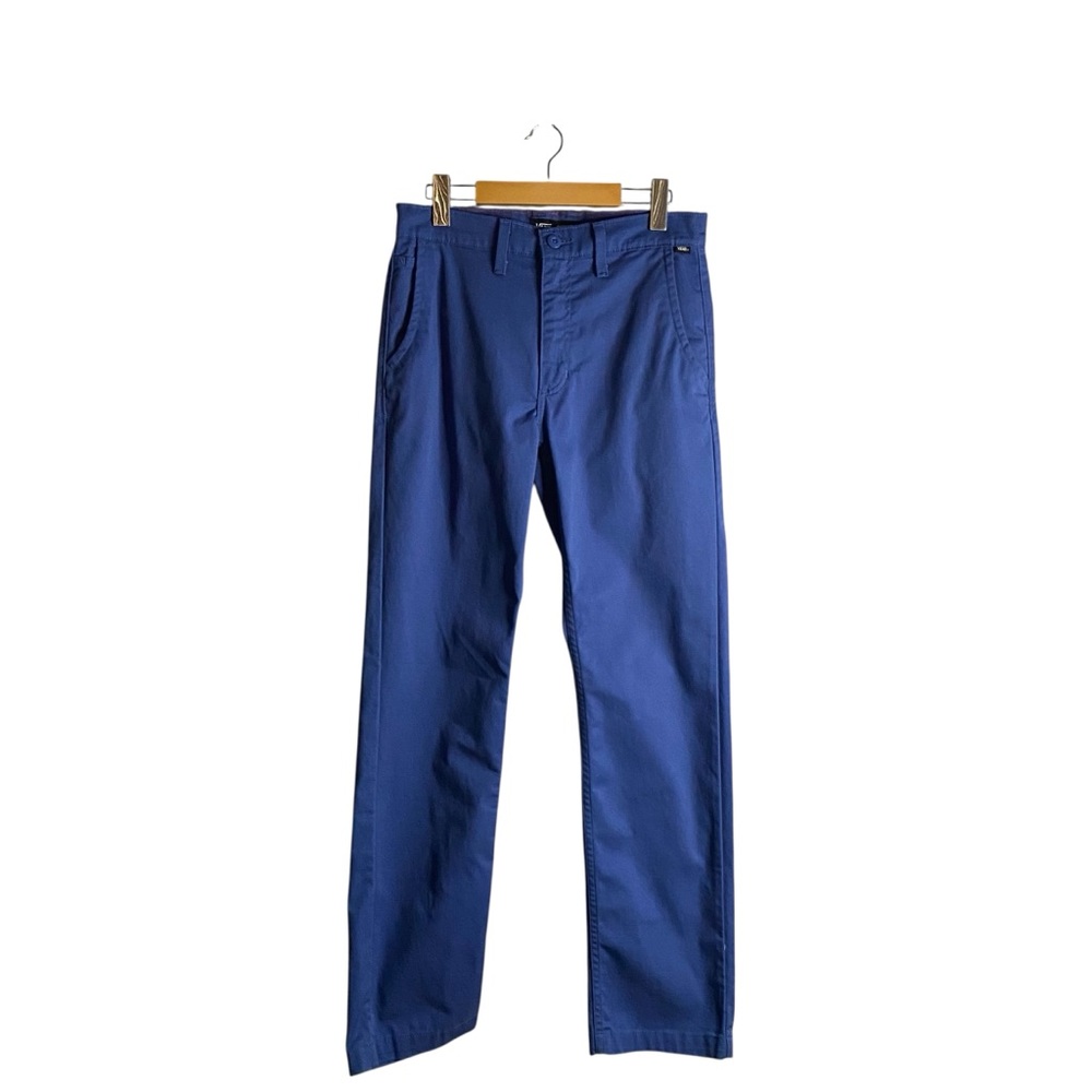 Vans Men's Deep Blue Casual Relaxed Fit Authentic Chino